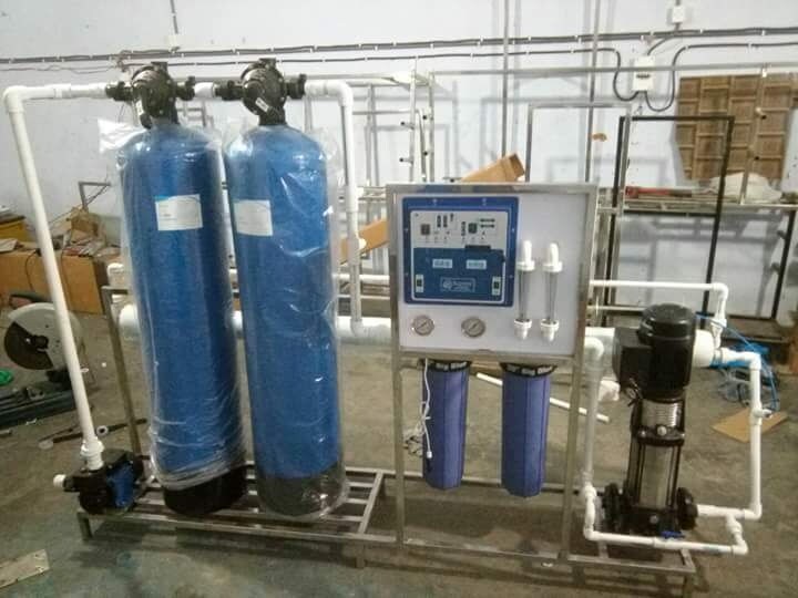 water softener plant